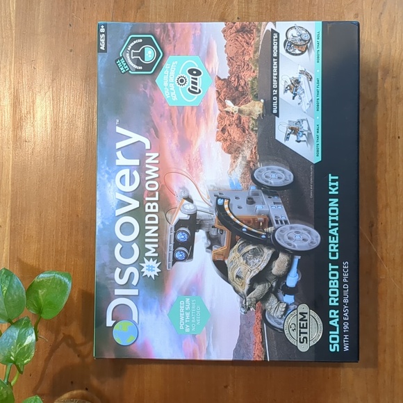 Discovery Toys Nib Discovery Solar Robot Creation Kit Poshmark